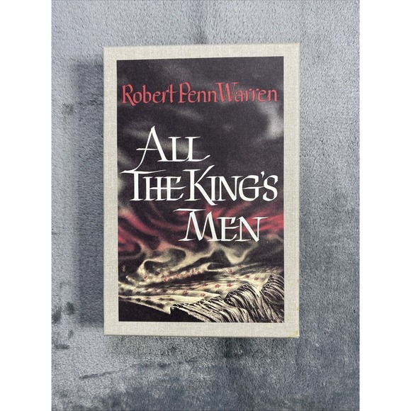All the King\'s Men Book Robert Penn Warren First Edition Library Facsimile HCDJ